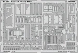 Eduard 36288 M103A1 Heavy Tank DRAGON 1/35
