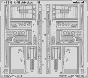 Eduard 48939 A-4E airbrakes HOBBY BOSS 1/48