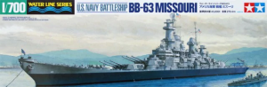 Tamiya 31613 U.S. Navy Battleship BB-63 Missouri Waterline Series 1/700