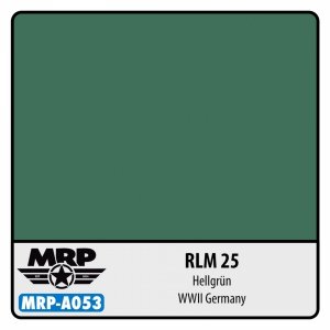 Mr. Paint MRP-A053 RLM 25 Hellgrun - aqua colors - 17ml