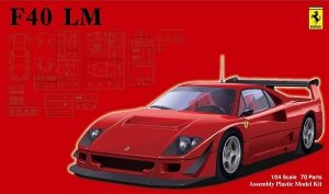 Fujimi 126456 Ferrari F40 LM (1:24)