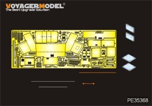 Voyager Model PE35368 WWII German 75mm PaK 40/4 auf Steyr RSO driver's cabin For DRAGON 6640 1/35