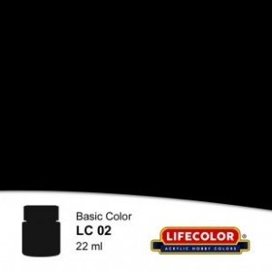 Lifecolor LC02 Matt Black FS 37038 22ml