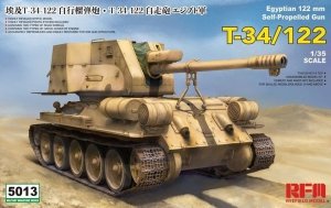 Rye Field Model 5013 T-34/122 Egyptian 1/35