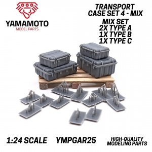 Yamamoto YMPGAR25 Transport Case Set 4 - Mix Set 1/24