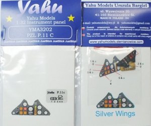Yahu YMA3202 PZL P.11c (Silver Wings) 1:32