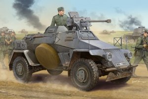 Hobby Boss 83813 German Le.Pz.Sp.Wg (Sd.Kfz.221) Leichter Panzerspahwagen-Earl (1:35)