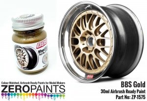 Zero Paints ZP-1575 BBS Wheel Gold Paint 30ml