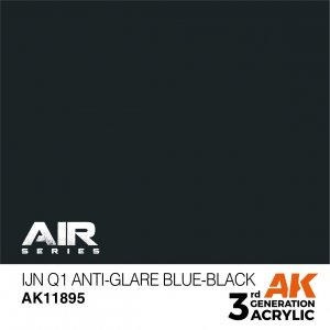 AK Interactive AK11895 IJN Q1 ANTI-GLARE BLUE-BLACK – AIR 17ml