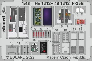 Eduard FE1312 F-35B ITALERI 1/48