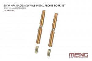 Meng Model SPS-085 BMW HP4 RACE Movable Metal Front Fork Set 1/9