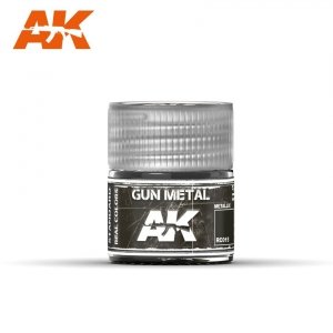 AK Interactive RC015 GUN METAL (METALLIC) 10ml