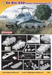 Dragon 7429 Sd.Kfz.232 Schwerer Panzerspahwagen (FU) (1:72)