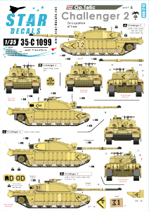 Star Decals 35-C1099 Op. Telic 4 1/35