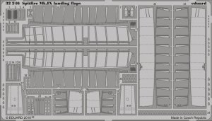 Eduard 32246 Spitfire Mk. IX landing flaps 1/32 Tamiya