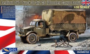 Gecko Models 35GM0153 Bedford OYD Truck 3t 4x2 GS (Wooden Cargo Body) 1/35