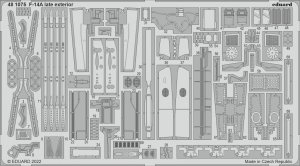 Eduard 481075 F-14A late exterior TAMIYA 1/48