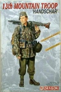Dragon 1614 13th MOUNTAIN TROOP HANDSCHAR (1:16)