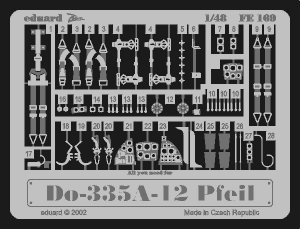 Eduard FE169 Do 335A-12 Pfeil 1/48 Tamiya