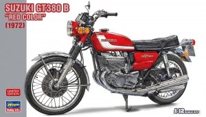 Hasegawa 21756 SUZUKI GT380 B RED COLOR 1/12