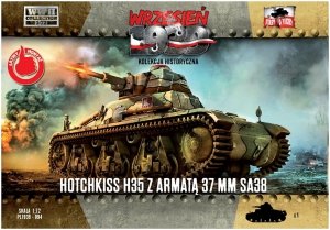 First To Fight PL094 - Hotchkiss H35 with a cannon SA38 1/72