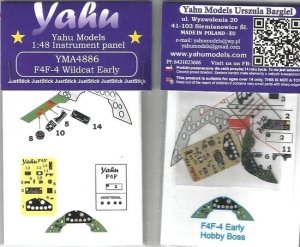 Yahu YMA4886 F4F-4 Wildcat Early type (Hobby Boss) 1/48