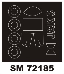 Montex SM72185 Yak-3 ZVEZDA 1/72
