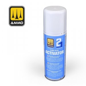 Ammo by Mig 8230 Activator - Hardening Accelerator for Cyanocylate 200ml