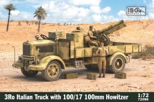 IBG 72098 3Ro Italian Truck with 100/17 100mm Howitzer 1/72