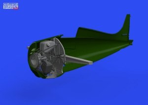 Eduard 648795 F4F-3 wheel bay PRINT EDUARD 1/48