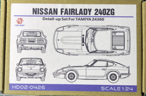 Hobby Design HD02-0426 Nissan Fairlady 240ZG For Tamiya (24360) 1/24