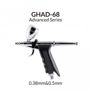Gaahleri 40140 Advanced Series GHAD-68 Airbrush 0,38 mm & 0,5 mm, 1/4 oz & 1/2 oz