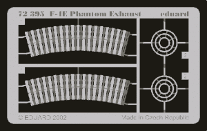 Eduard 72395 F-4 exhaust 1/72 HASEGAWA
