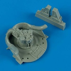 Quickboost QB48432 F8F Bearcat wheel well details Hobby Boss 1/48