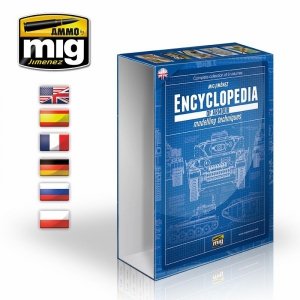 Ammo of Mig Jimenez 6199E Twarda obwoluta na Encyklopedię Technik Modelarskich - Pojazdy Pancerne (język polski)