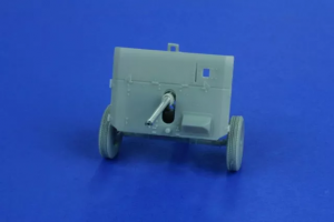RB Model 35B50 40mm QF 2 pdr L/50 British Anti-Tank Gun 1/35
