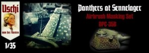 Uschi 2006 Disc Stencil Set for Panther Sennelager 1/35