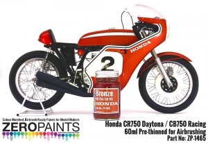 Zero Paints ZP-1465 Honda CR750/CB750 Bronze Paint 60ml
