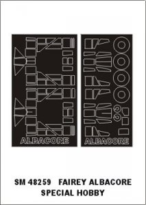 Montex SM48259 Faire Albacore SPECJAL HOBBY