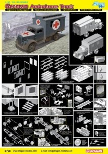 Dragon 6790 WWII German Ambulance Truck (1:35)