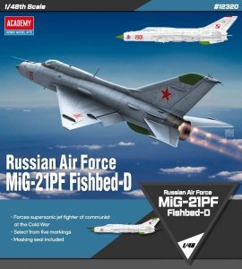 Academy 12320 Russian Air Force MiG-21PF Fishbed-D 1/48