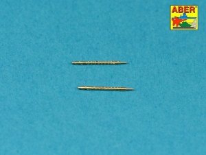 Aber 72L-50 Set of 2 barrels for German machine guns MG34 (1:72)