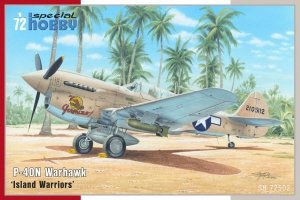 Special Hobby 72502 P-40N Warhawk 'Island Warriors' 1/72