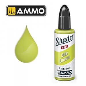 AMMO of Mig Jimenez A.MIG 0745 Bile Green Shader Matt