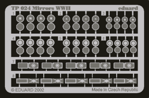 Eduard TP024 Mirrors WWII 1/35