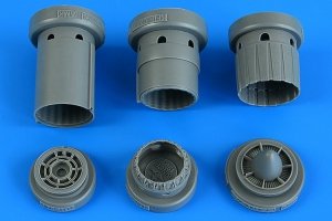 Aires 4840 Kfir C2/C7/F-21 exhaust nozzle 1/48 AMK