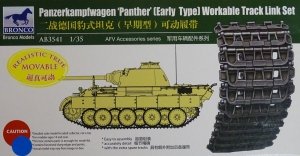 Bronco AB3541 Panther Early Type Workable Track Link Set 1/35