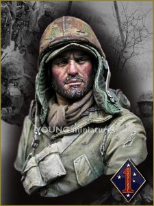 Young Miniatures YM1838 THE CHOSIN FEW Battle of Jang-Jin Reservoir USMC KOREAN WAR 1950 1/10