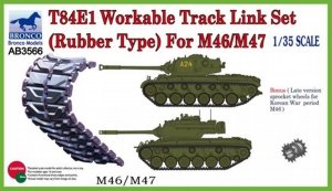 Bronco AB3566 T84E1 Workable Track Link Set 1/35