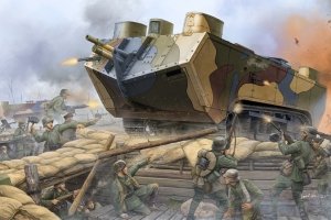 Hobby Boss 83858 French Saint-Chamond Heavy Tank - Early